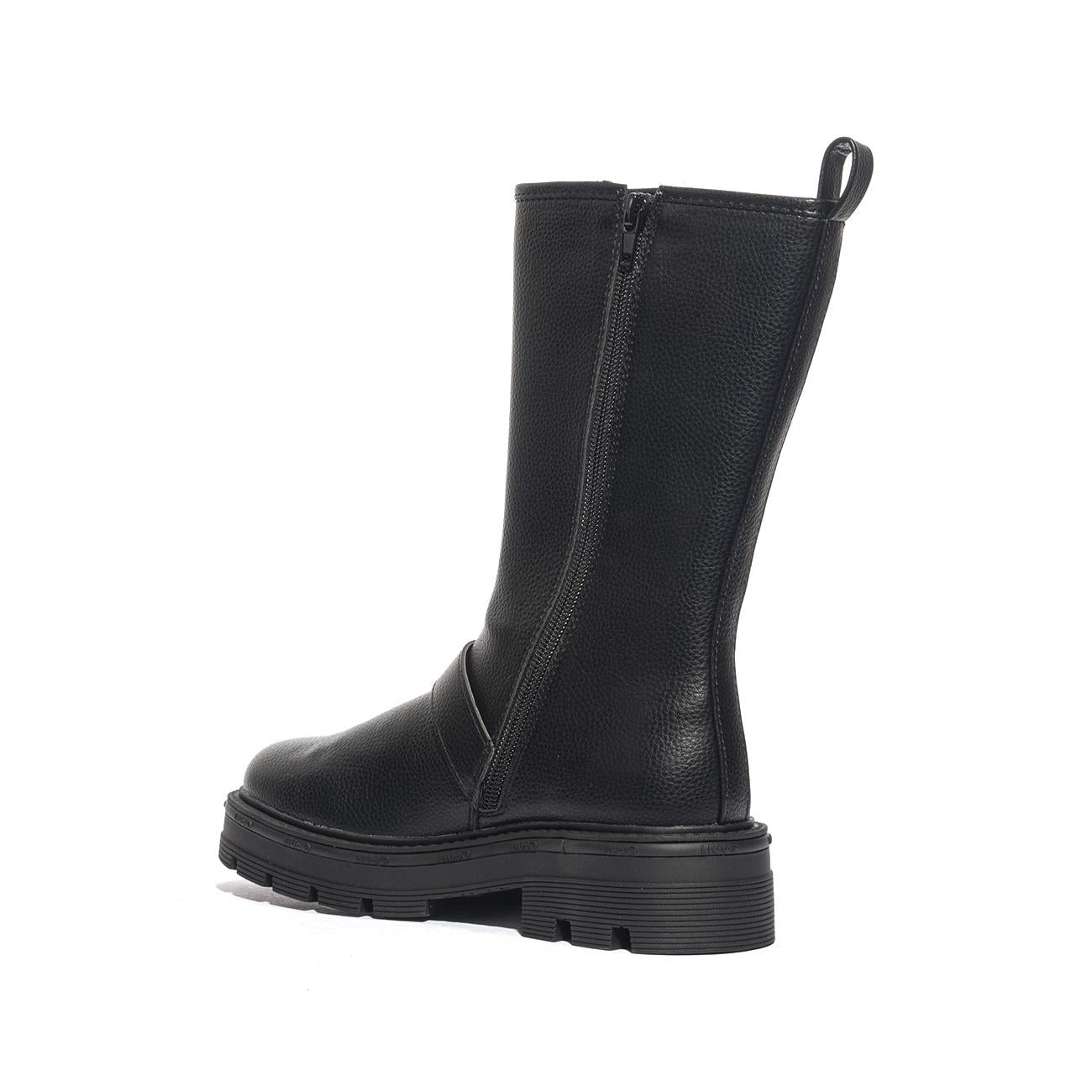 LIUJO 4F4703EX26322222 SPREADING MI BLACK Stivaletti Donna 