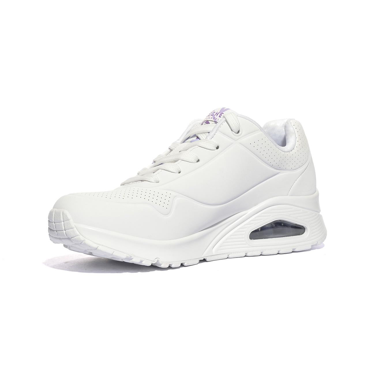 Sneakers Skechers UNO-SPREAD THE LOVE Bianche 155507WLPR SKECHERS