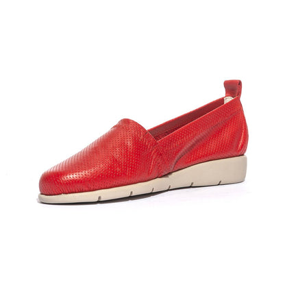 VALLEVERDE VS10120 ROSSO Mocassini Donna 
