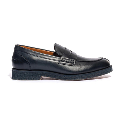 OSEY MO0034 BLU Mocassini Uomo 