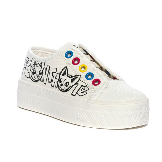 LIUJO 4A0805T6948 MILK Sneakers Bambina 