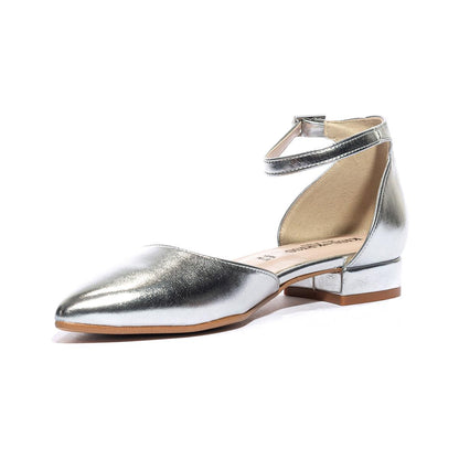 KISS KRISS 1885 ARGENTO Ballerine Donna 