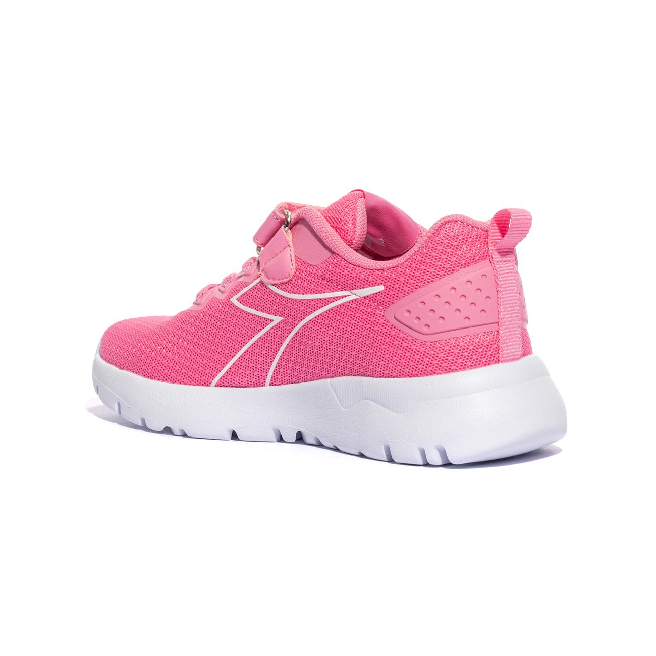 DIADORA 101.182001 BIANCO ROSA POURRI Sneakers Unisex Bambino 