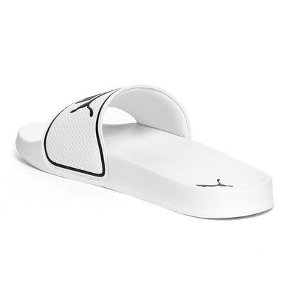 PUMA 384139-02 white Ciabatte Unisex Bambino 