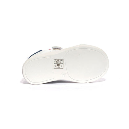 4US 42470 WHITE Sneakers Bambino 