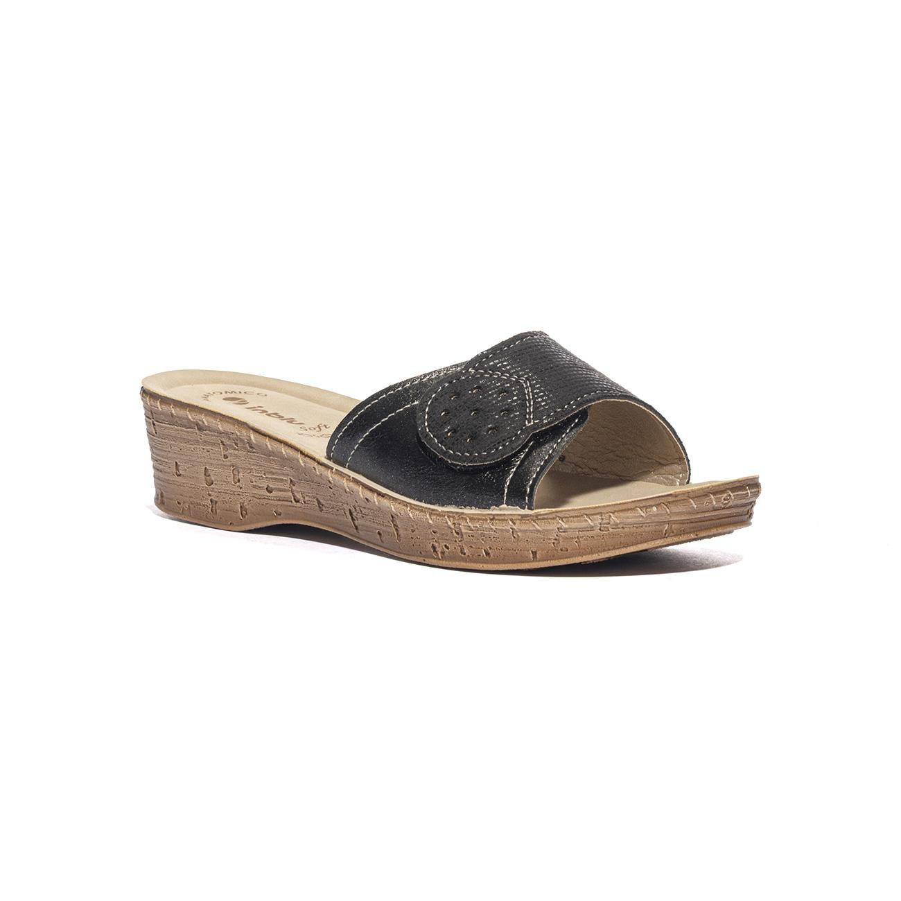 IN BLU 26000090 NERO Ciabatte Donna 