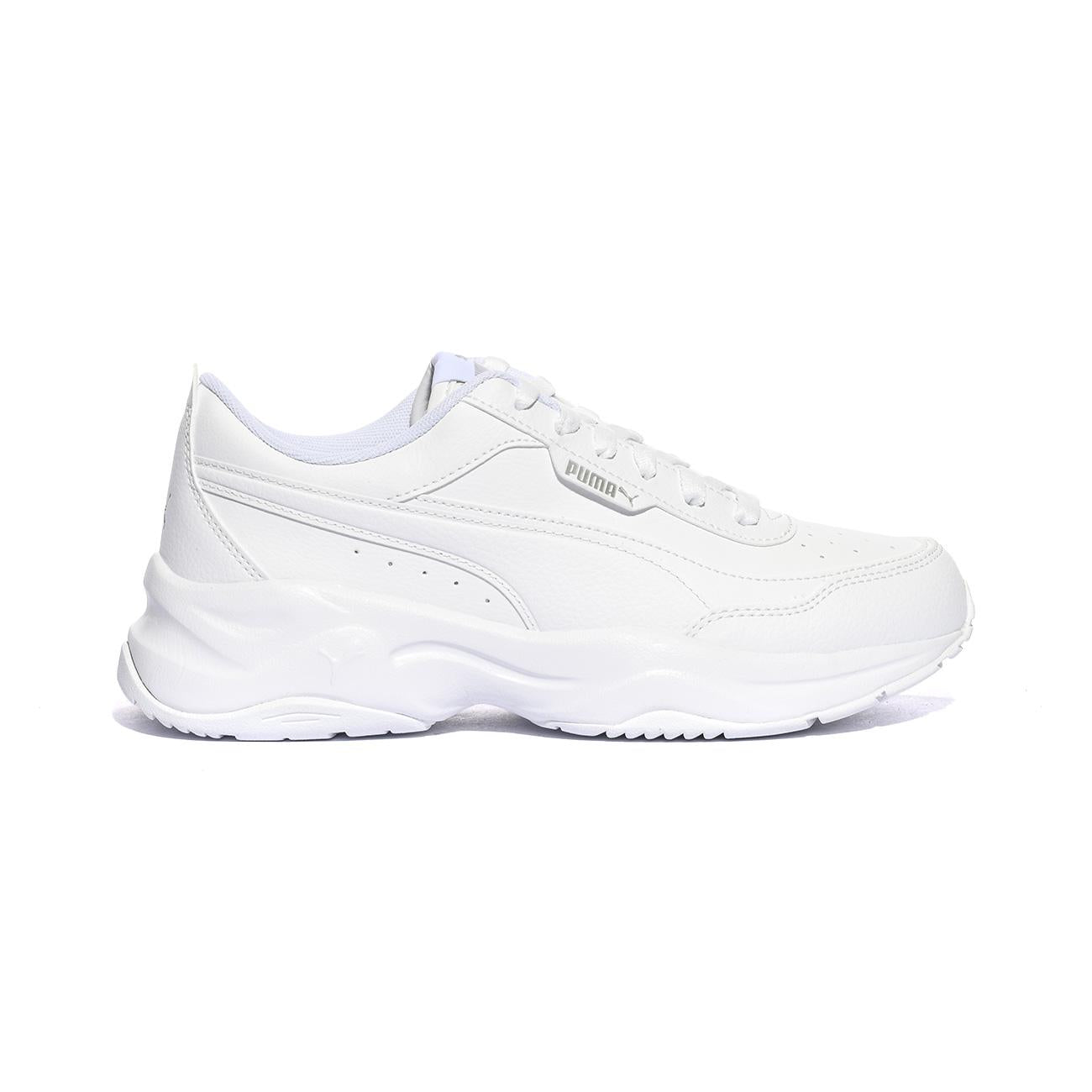 PUMA 371125-02 WHITE SILVER Sneakers Donna 
