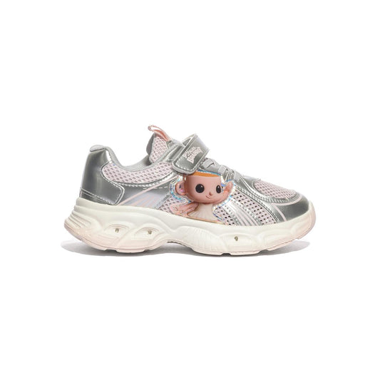 SKIFIDOL SK160 SILVER PINK Sneakers Bambina 