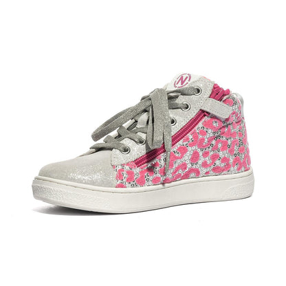 NATURINO 0012017858.20.1Q31 LEO SILVER.FUCHSIA Sneakers Bambina 