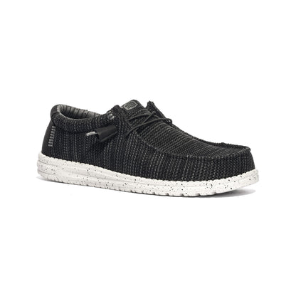 HEY DUDE HD.41898 Black White Slip-on Uomo 