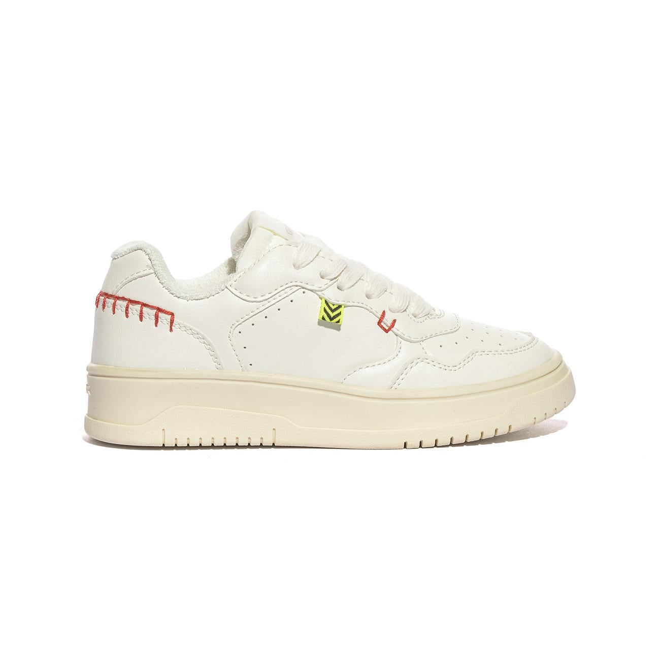 GEOX J56NLC 000BC WHITE  C1000 Sneakers Bambina 