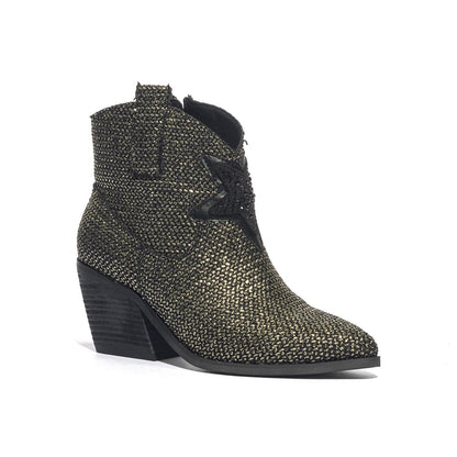 GOLD & GOLD GU226 NERO Stivaletti Donna 