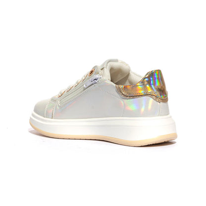 LAURA BIAGIOTTI 8941 WHITE GOLD Sneakers Bambina 