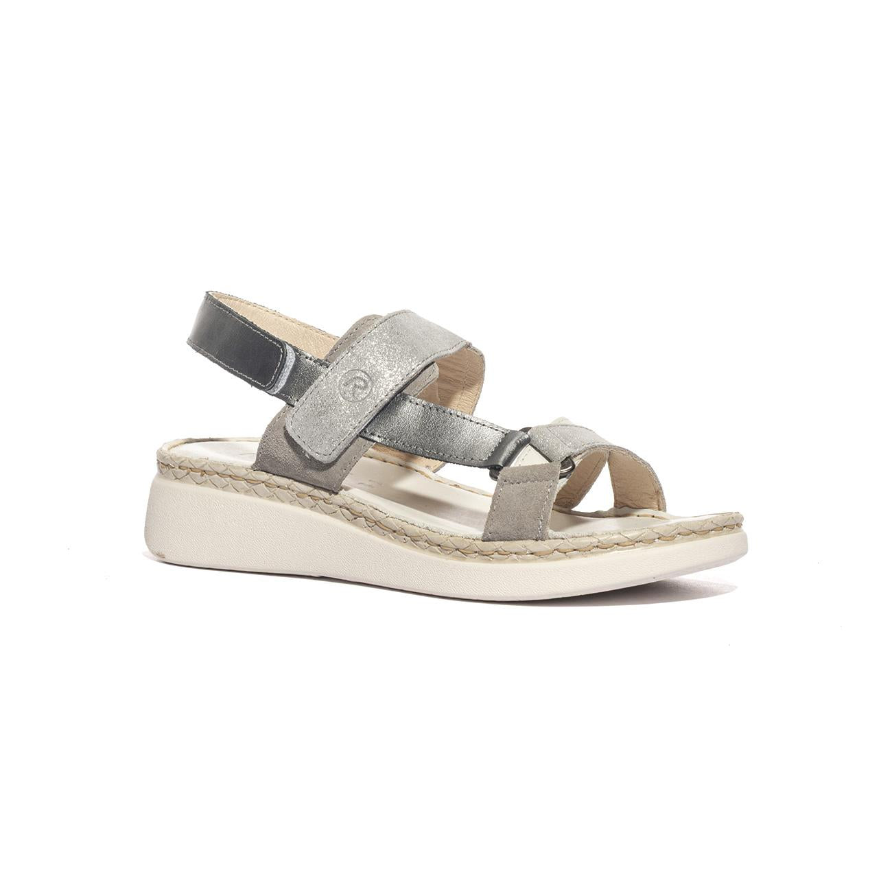 RIPOSELLA LAURA E D16261 GRIGIO Sandali Donna 