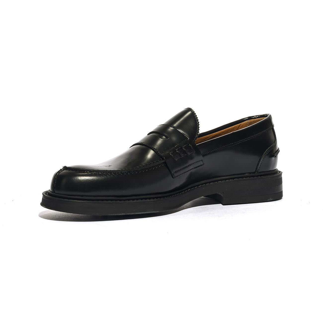 FRAU 73S8 NERO Mocassini Uomo 