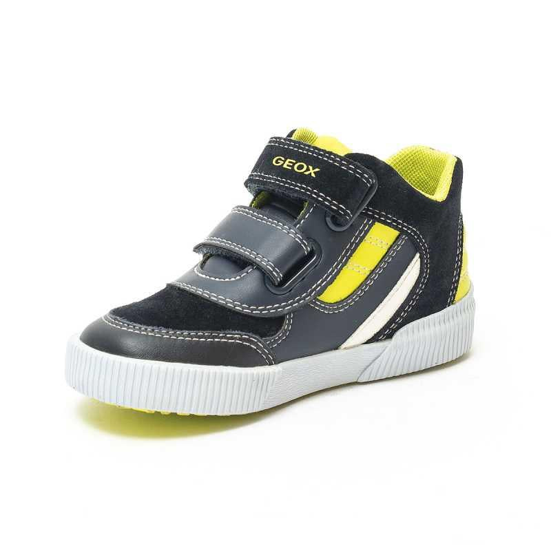 Sneakers Geox Primi Passi Kilwi Blu/Giallo B94A7ANAVY LIME P C0749 GEOX