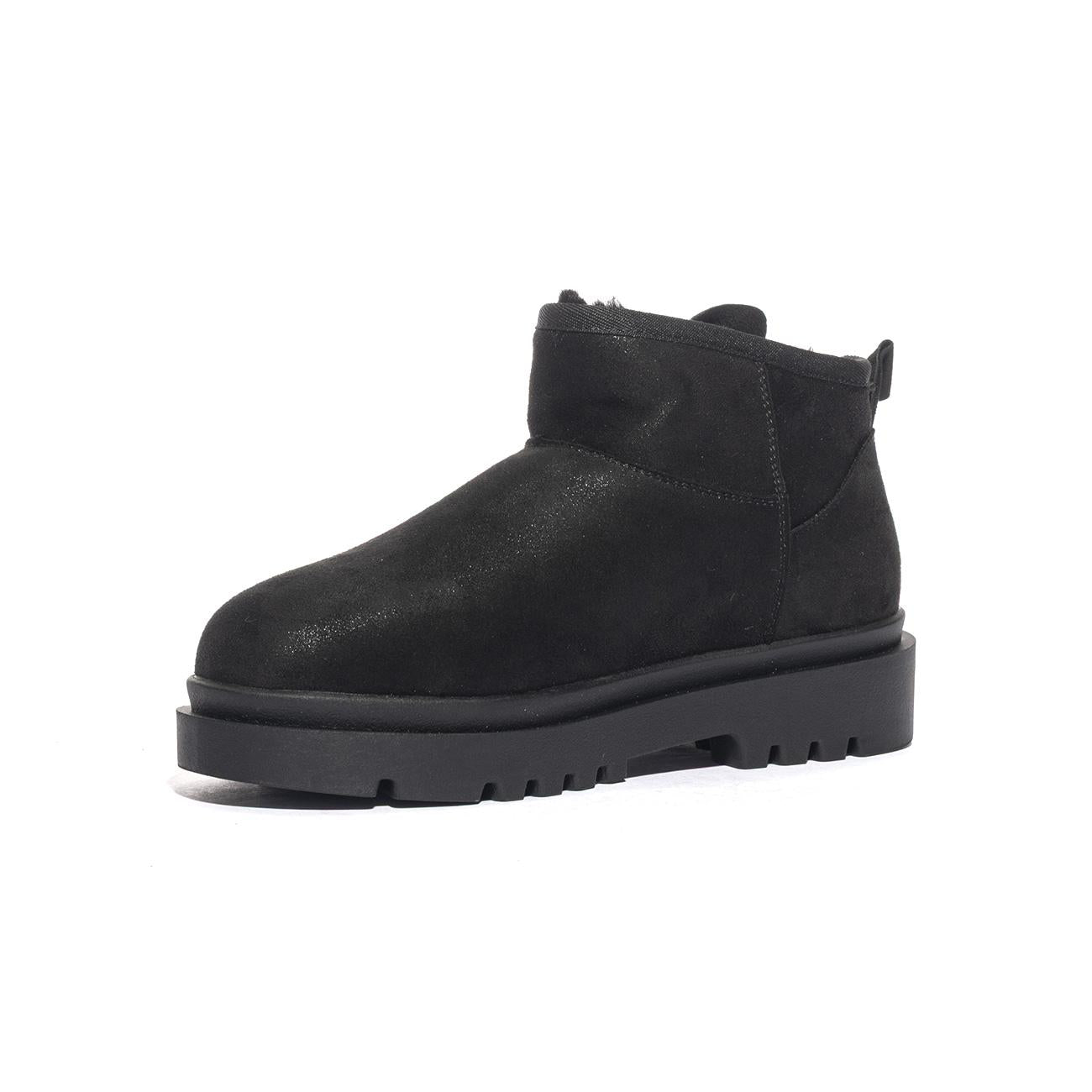 LIUJO 4F4343TX45322222 MICROFIBER BLACK Stivaletti Bambina 