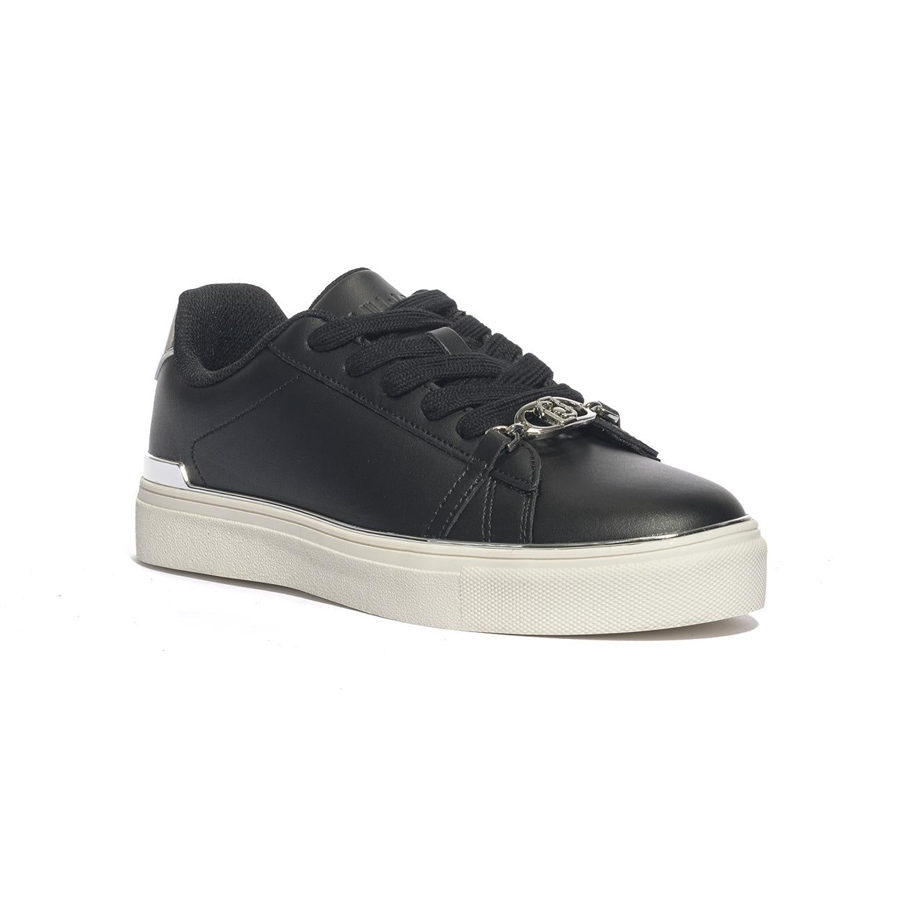 LIUJO BF5063PX02601039 BLACK SILVER Sneakers Donna 