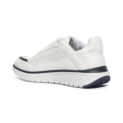 GEOX U65N4D 0BU11 WHITE DK NAVY    C1039 Sneakers Uomo 