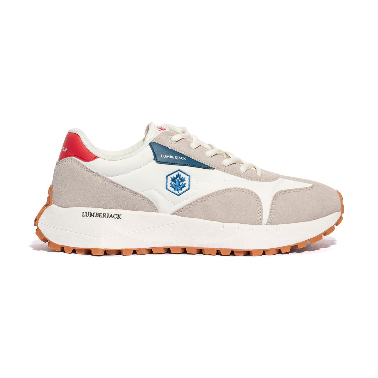 LUMBERJACK SML2611-001 BEIGE CN003 Sneakers Uomo 