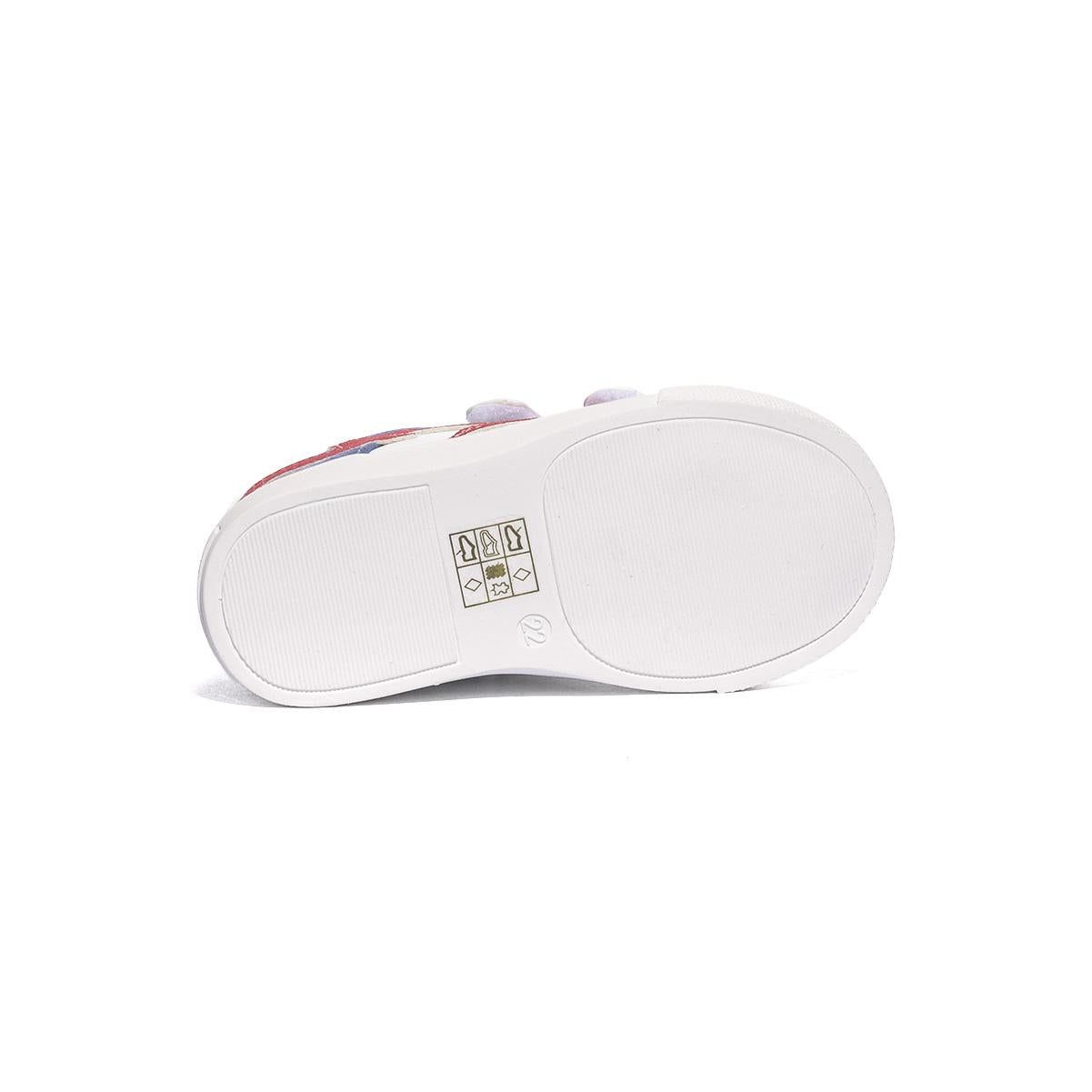 ASSO AG17852 WHITE JEANS SNEAKER Bambino 