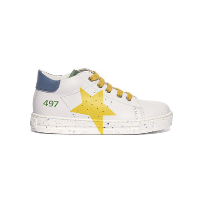 FALCOTTO 0012015331.01.2N64 WHITE AZURE YELLOW Sneakers Bambino 