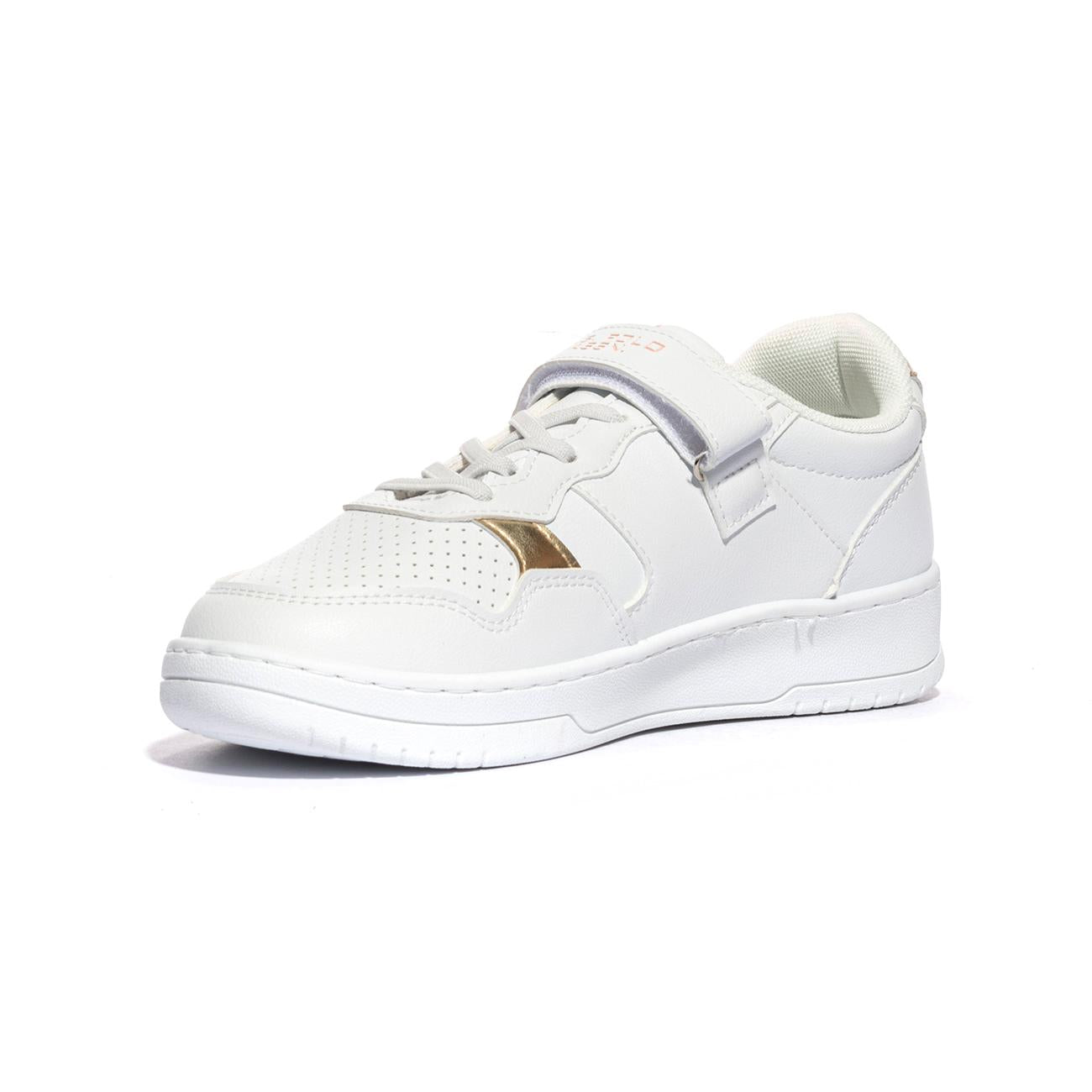U.S. POLO ASSN. DENNY001 WHI GOL Sneakers Bambina 