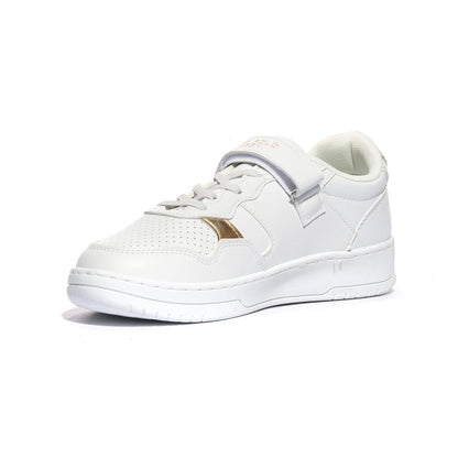 U.S. POLO ASSN. DENNY001 WHI GOL Sneakers Bambina 