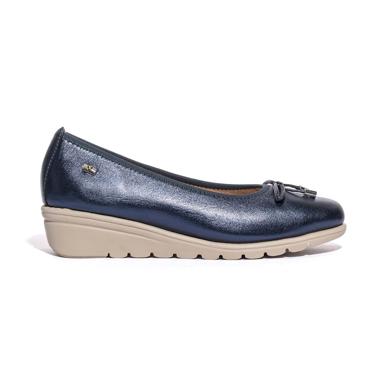 VALLEVERDE VS10330 NAPPA BLU Ballerine Donna 