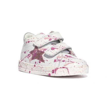 Sneakers Falcotto  Sasha Bianche Rosa 0012015350.B7.1N02WHITE SILVER FALCOTTO