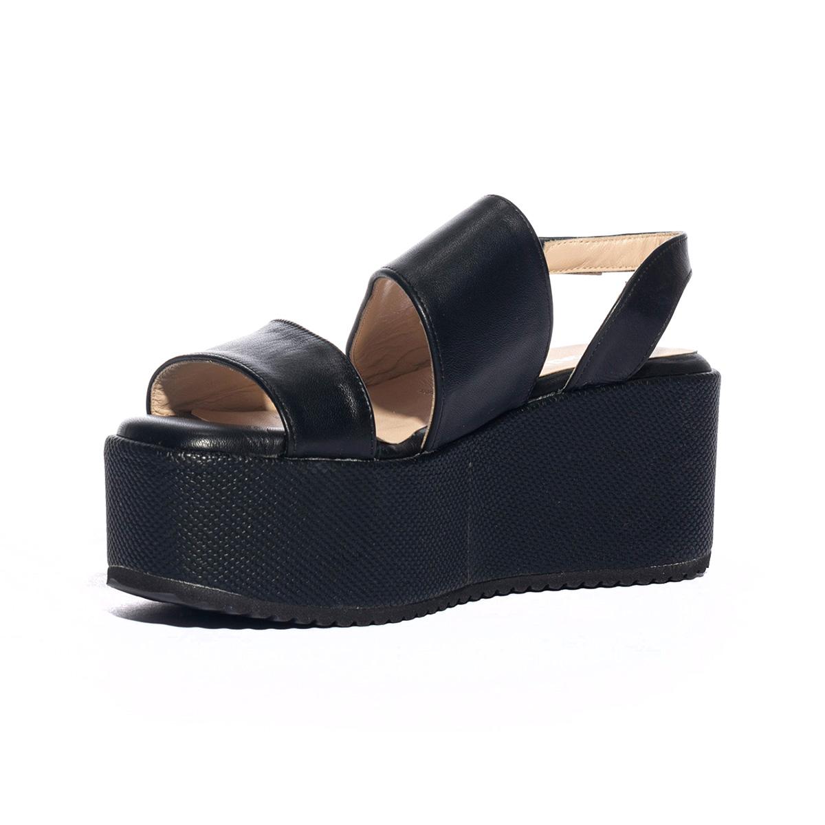 VALLEVERDE 28181 NERO Sandali Donna 