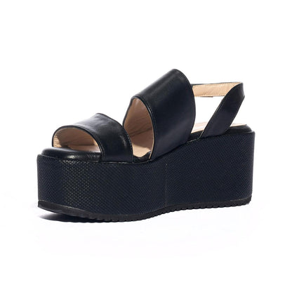 VALLEVERDE 28181 NERO Sandali Donna 