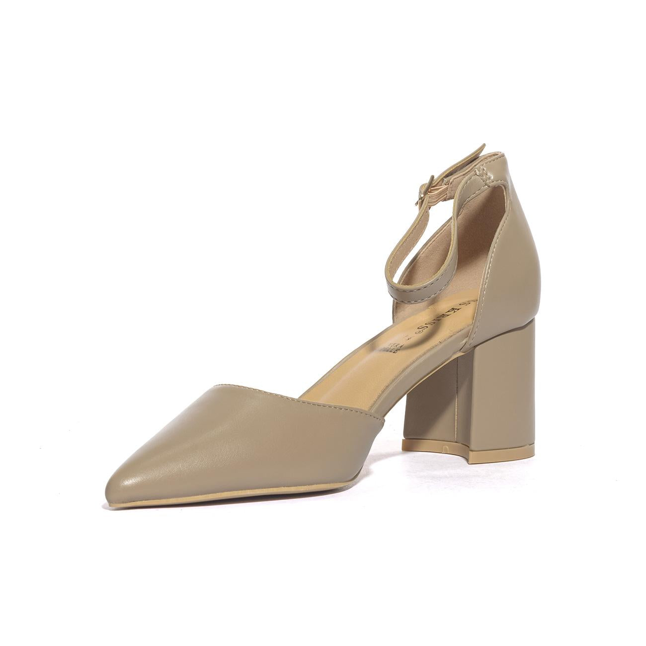 KISS KRISS S004 TAUPE Decollete Donna 