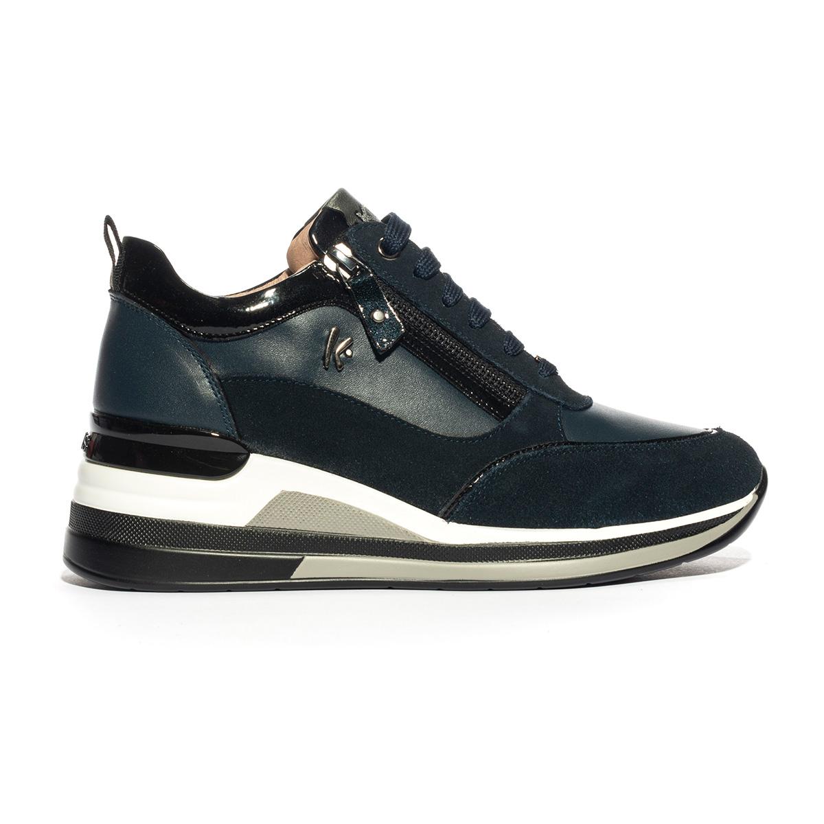 KEYS K8326 BLU BLACK Sneakers Donna 