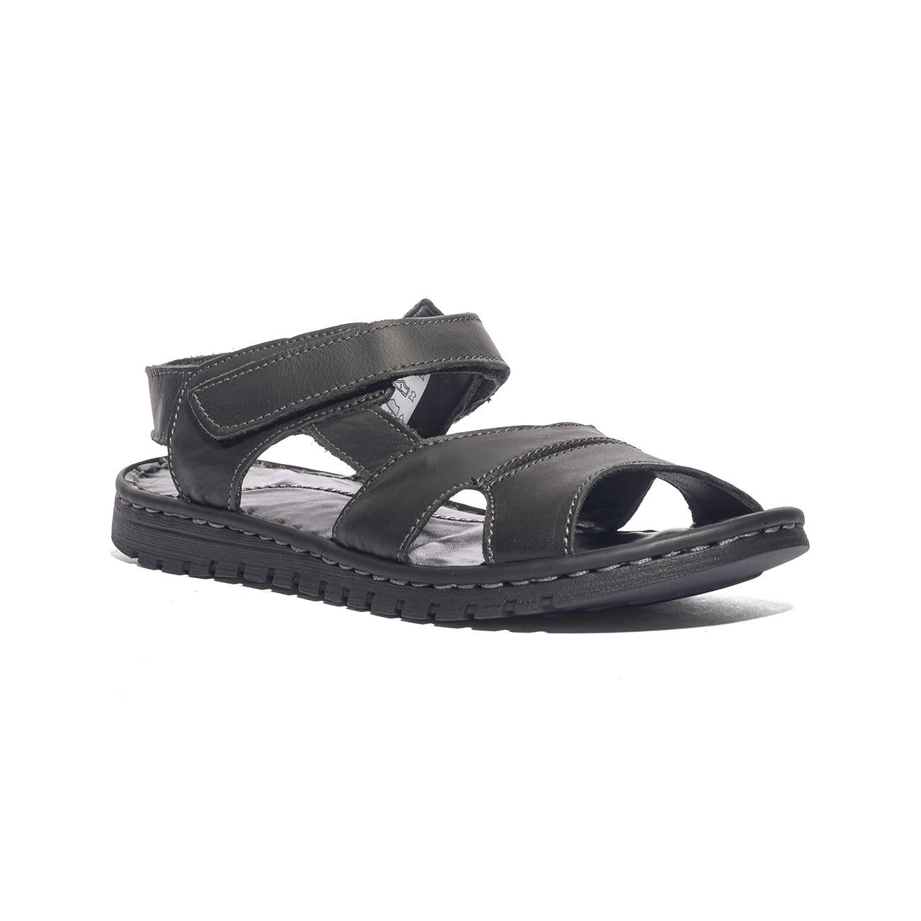 GLAMOUR 56004 NERO Sandali Uomo 