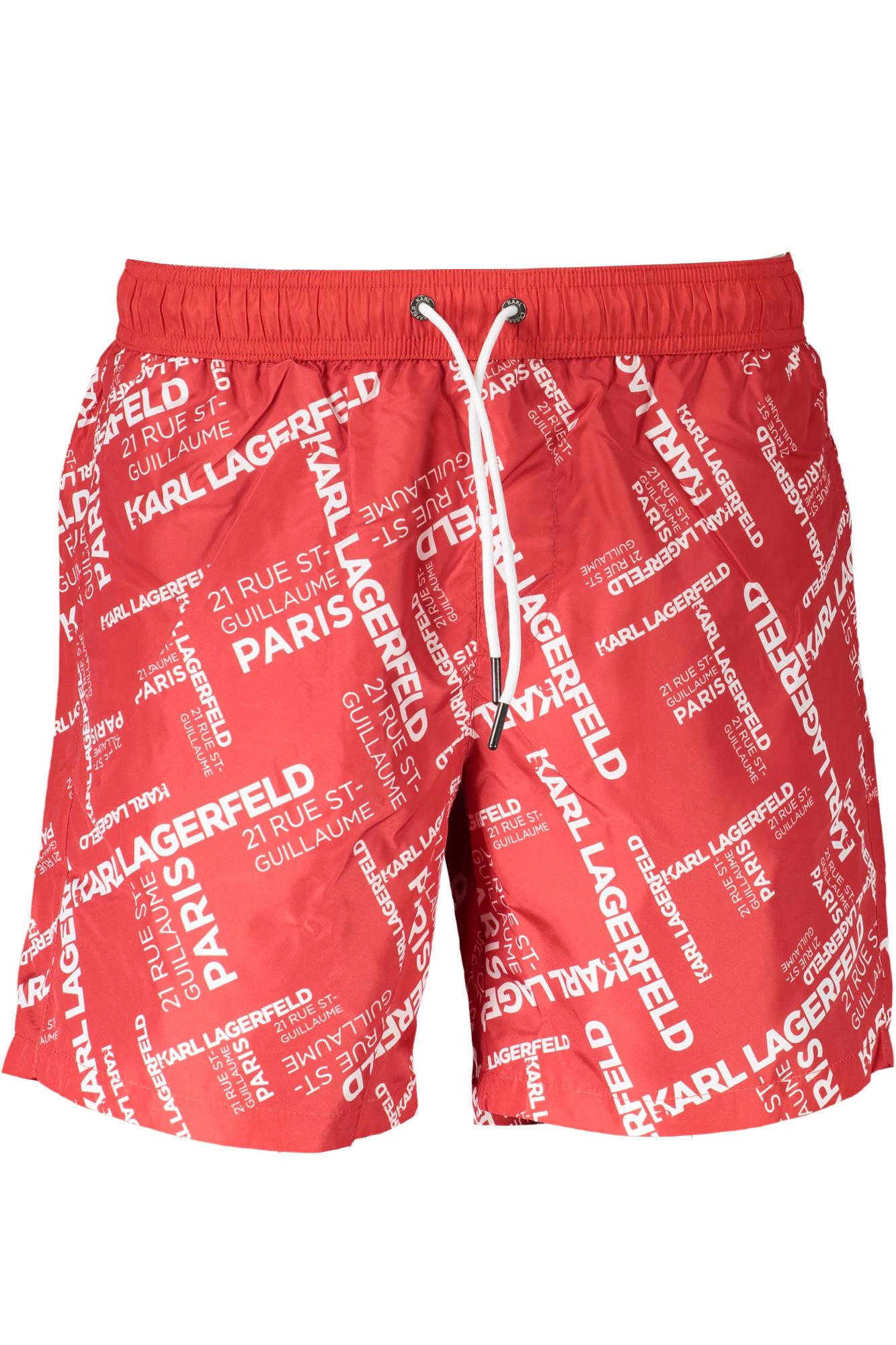KARL LAGERFELD KL20MBM08_8E49A01_ROSSORED Rosso Costumi Uomo 