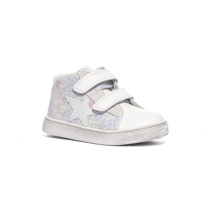 NATURINO 0012017857.28.2N86 WHITE MULTI Sneakers Bambina 