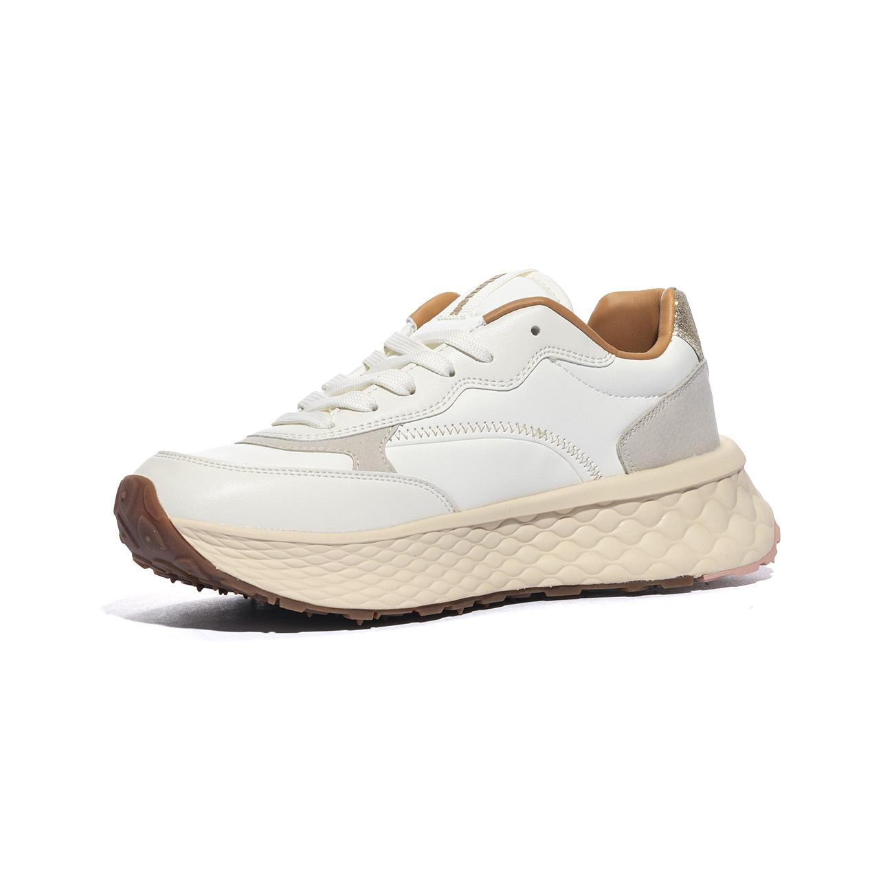 BLAUER S6VENUS01 LEM CREAM PLATINUM Sneakers Donna 