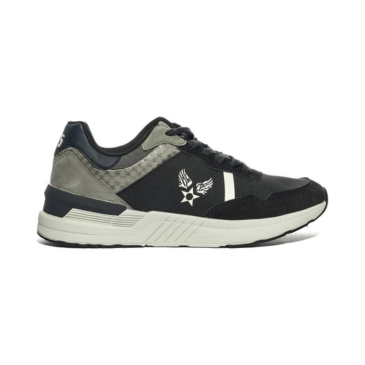 AVIREX LEO004 NAVY GREY Sneakers Uomo 