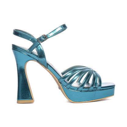 KISS KRISS S14 TURCHESE Sandali Donna 