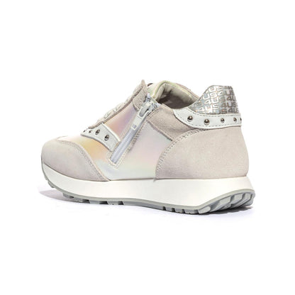 4US 41030 WHITE Sneakers Bambina 