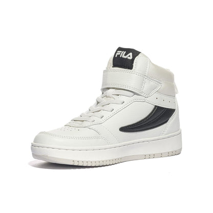 Sneakers FILA REGA NF mid velcro kids Bianche FFK0229White-Black FILA