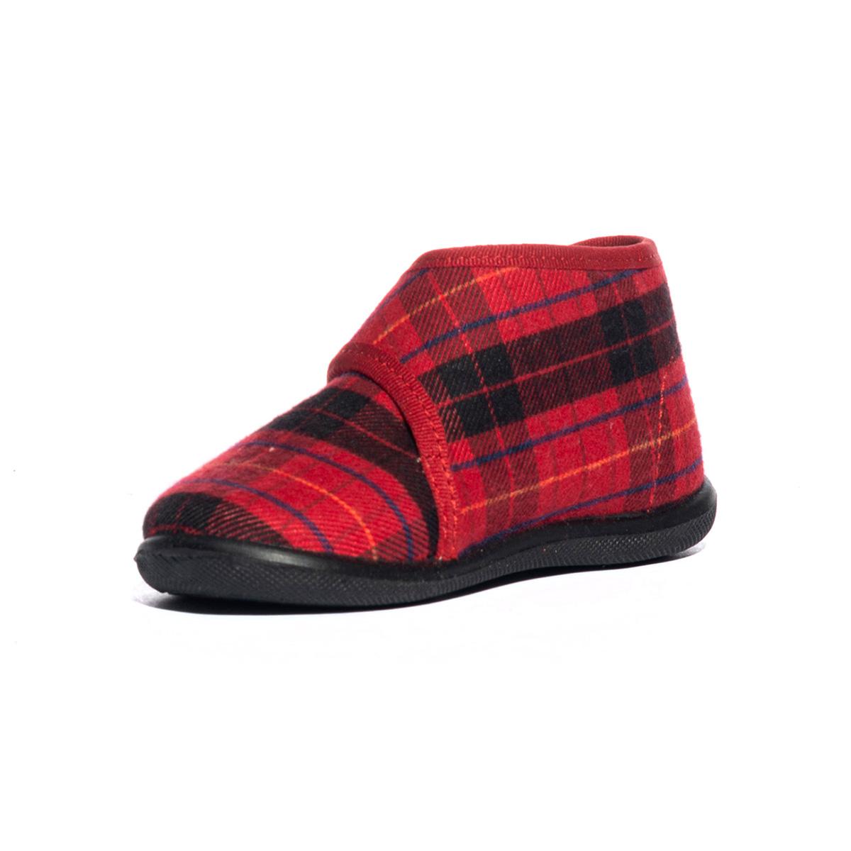 NATURINO 7452M SCOZZESE ROSSO Ciabatte Bambino 