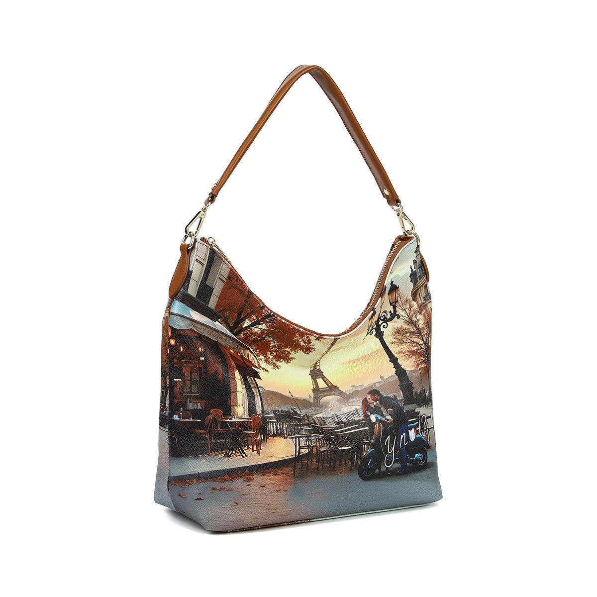 Y-NOT YES618F6 KISSES FROM PARIS Borse Donna 