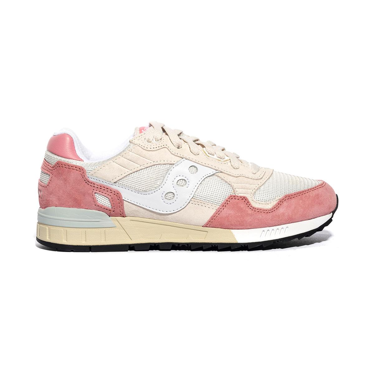 SAUCONY S70665-15 WHITE PINK Sneakers Uomo 