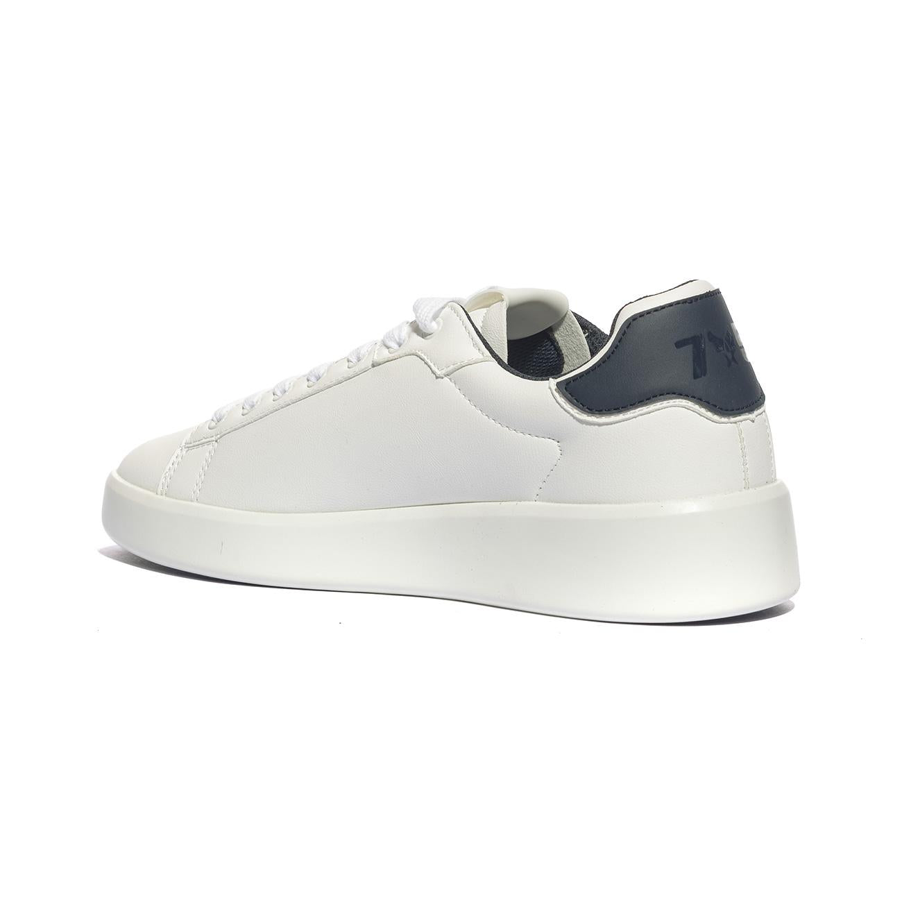 AVIREX CIAK001 WHITE BLU Sneakers Uomo 