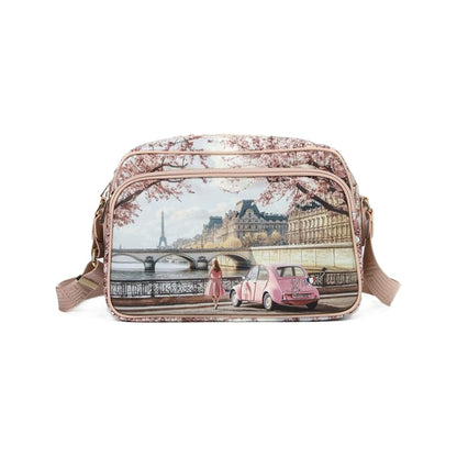 Y-NOT YES331S6 PARIS EN ROSE Borse Donna 