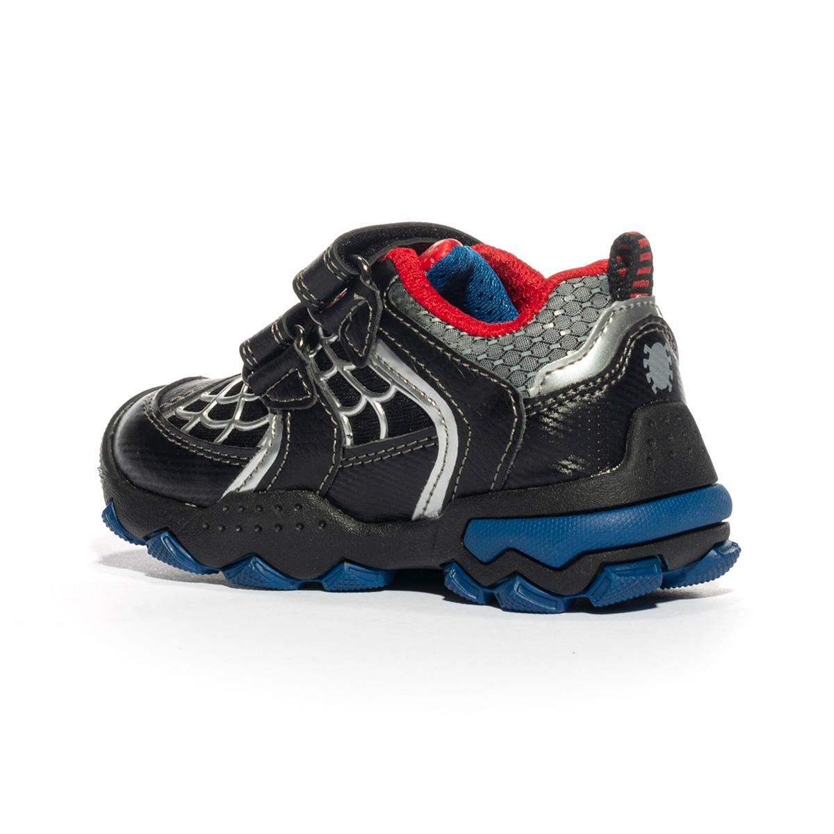 GEOX J269VA BLACK RED           C0048 Sneakers Bambino 