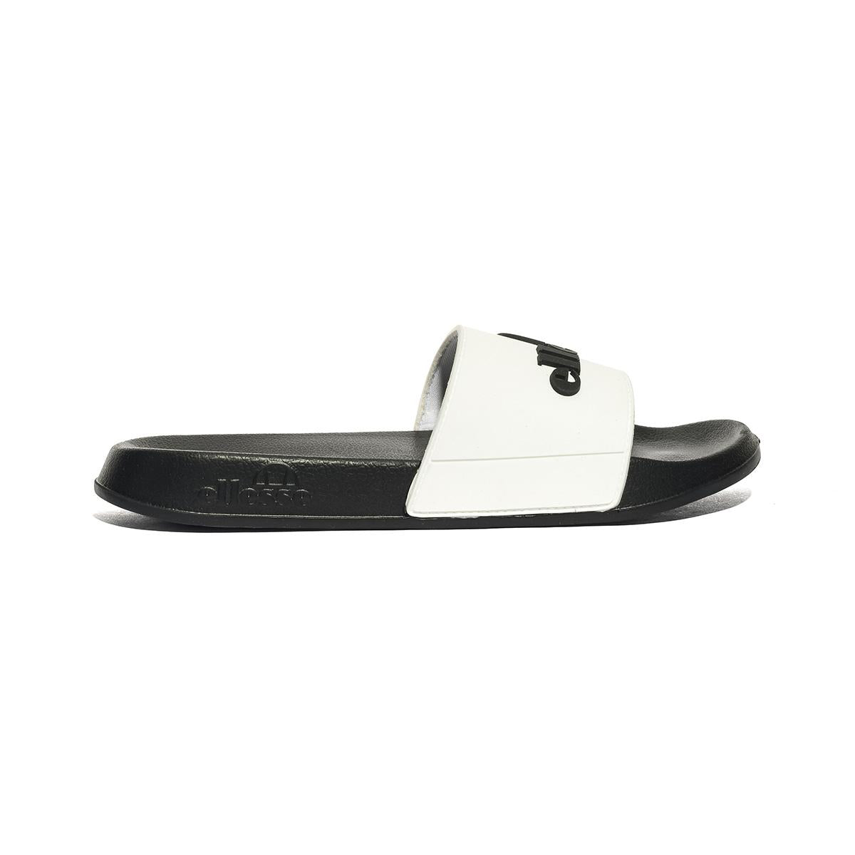 ELLESSE OS EL11M74403 WHITE BLACK Ciabatte Uomo 