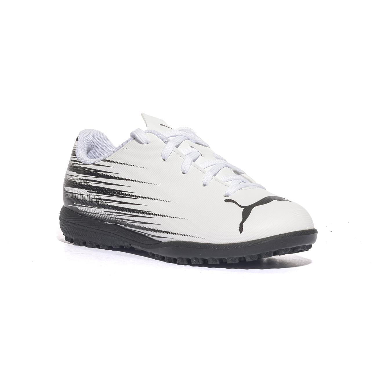 PUMA 108497-02 WHITE BLACK Calcio Bambino 